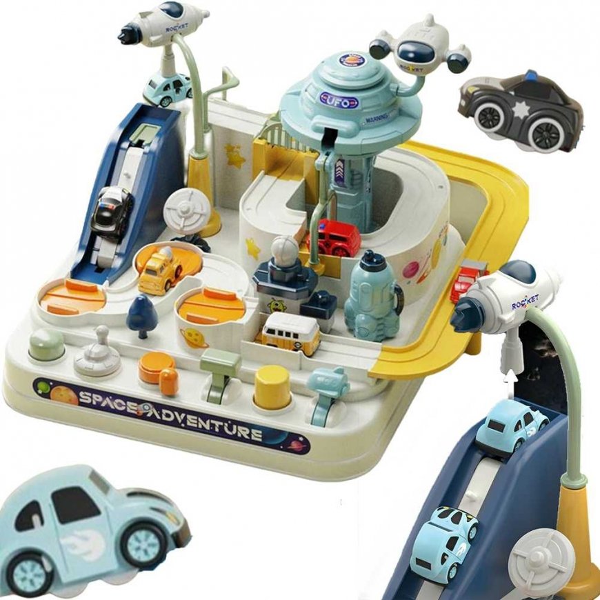 WOOPIE Space Adventures Interactive Car Track