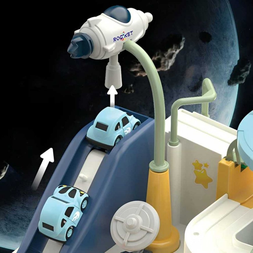 WOOPIE Space Adventures Interactive Car Track – 3