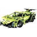 Klocki konstrukcyjne CaDA Zdalnie sterowane auto 32 cm Samochód green Sportscar 453 elementy RC Klocki konstrukcyjne CaDA Zdalnie sterowane auto 32 cm Samochód green Sportscar 453 elementy RC