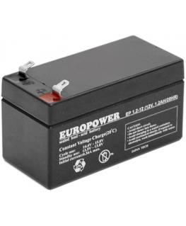 Battery AGM EUROPOWER EP series 12V 1.2Ah (lifetime 6-9 years)