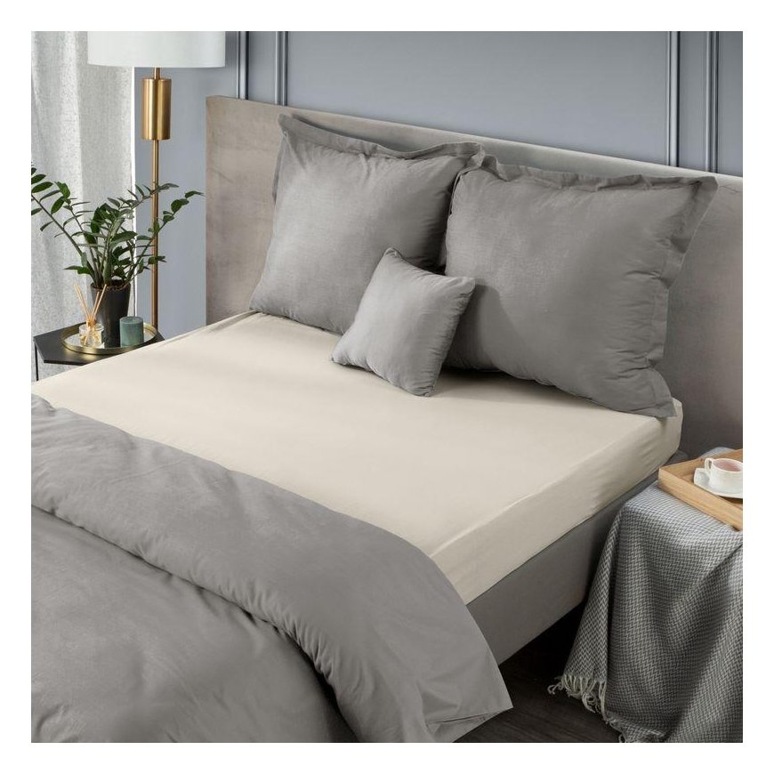 Eurofirany D91 / BY / JER / BEŻ 90X200 + 25CM 125 Sheet Sheet – 5