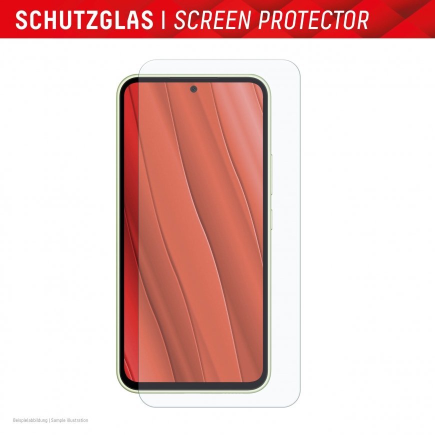 Displex Smart Glass (9H) for Samsung Galaxy A35/A55 5G, Mounting Sticker, unbreakable – 4
