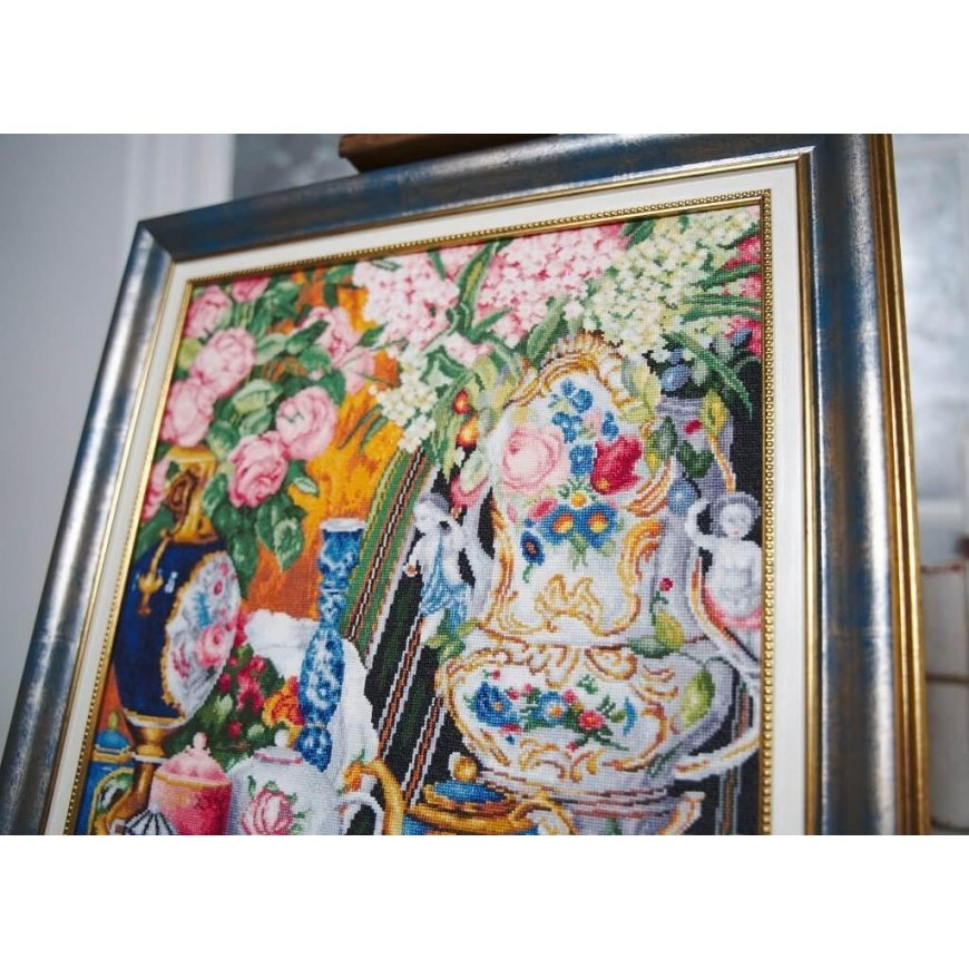 Beldizart Porelein and flowers. in 1915 S/MK075 – 2