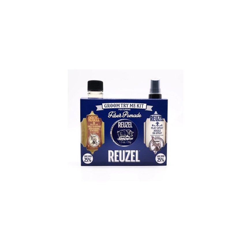 Reuzel Fiber Pomade Groom Try Me