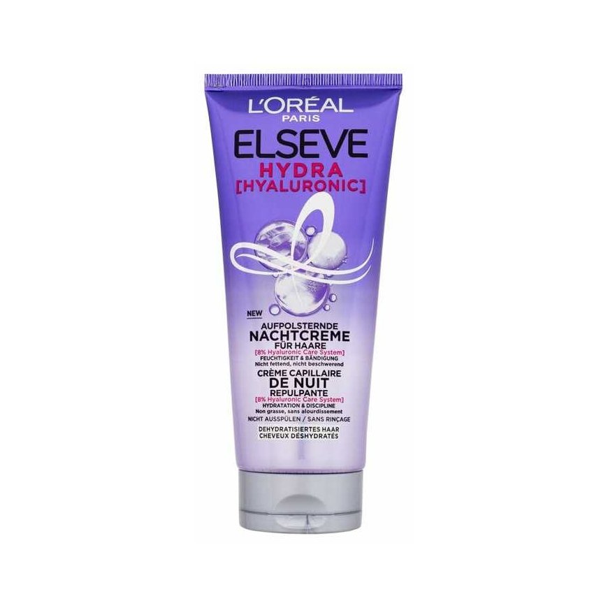 L'Oréal Paris Elseve Hyaluron Plump night cream hair mask – 5