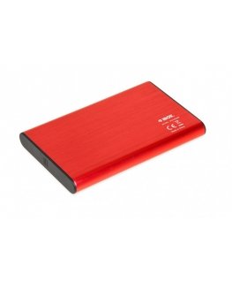 iBox HD-05 HDD/SSD korpuss Sarkans 2.5"