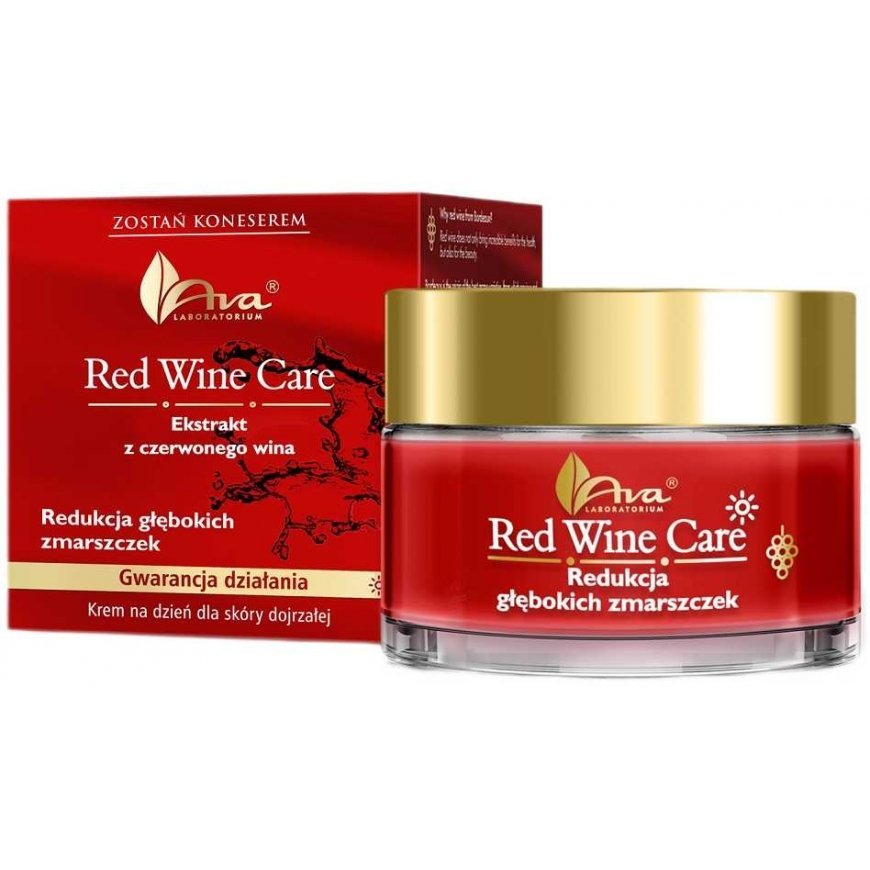 Ava Laboratorium Raudona Wine Care day cream against wrinkles for mature skin 50ml – 3