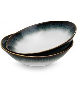 Fissman Plate set GALACTICA 20 cm x 2 pcs. (porcelain)