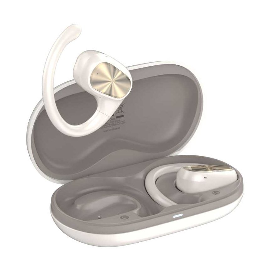 Ldnio OWS bone T07 wireless headphones, white – 3