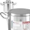 Kitchen Line tall pot with lid 9 l dia. 240 x 200 h - Hendi 837306 Kitchen Line tall pot with lid 9 l dia. 240 x 200 h - Hendi 837306