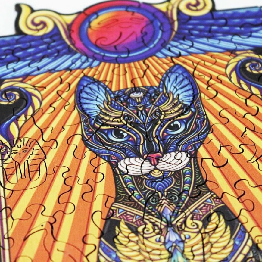 Fantasy Puzzles Bastet Dėlionė Iš Medžio L Dydis (300 detalių) – 3