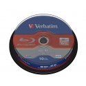 Verbatim BD-RE SL 25GB 2x 10 Pack Spindle 10 tk Verbatim BD-RE SL 25GB 2x 10 Pack Spindle 10 tk