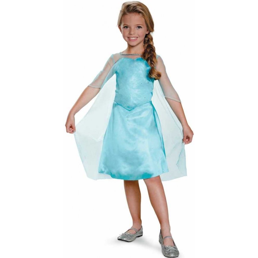 Almarina Strój karnawałowy Disney Kraina Lodu Elsa Frozen princess 110-122 cm (5-6 lat) – 2