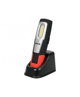 Yato YT-08558 töövalgusti Must, Punane LED 7 W