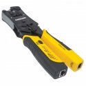 Intellinet 780124 kaablitangid Kinnituspress Must, Kollane