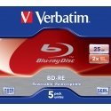 Verbatim 43615 чистые Blu-ray диски BD-RE 25 GB 5 шт Verbatim 43615 чистые Blu-ray диски BD-RE 25 GB 5 шт
