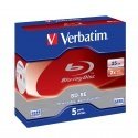 Verbatim 43615 blank Blu-Ray disc BD-RE 25 GB 5 pc(s) Verbatim 43615 blank Blu-Ray disc BD-RE 25 GB 5 pc(s)