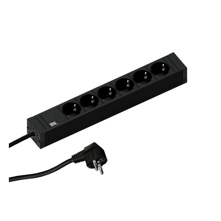 Bachmann CONNECT LINE 420.0018, 6-way power strip (black)