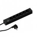 Bachmann CONNECT LINE 420.0018, 6-way power strip (black) Bachmann CONNECT LINE 420.0018, 6-way power strip (black)