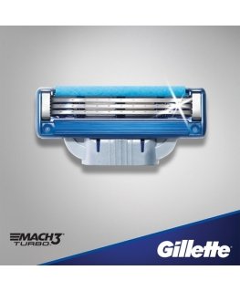 Gillette Mach 3 Turbo razor blades 8 pc(s) Men