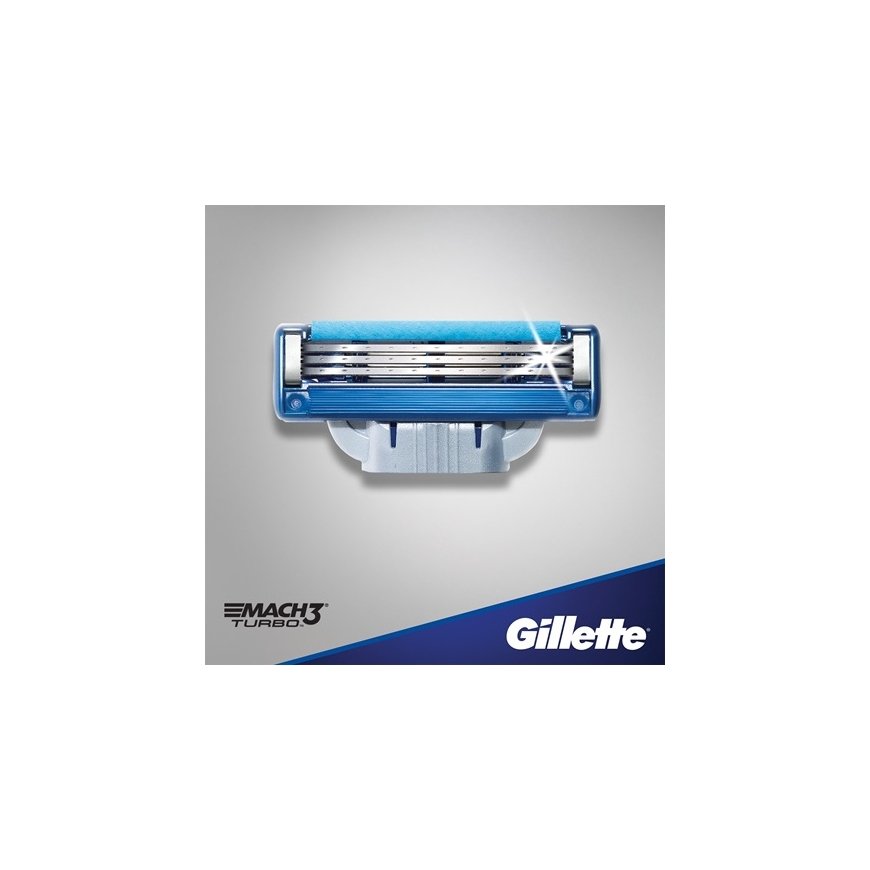 Gillette Mach 3 Turbo žilete 8