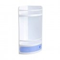 Corner shelf with drawer in blue crystal Corner shelf with drawer in blue crystal