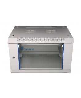 Extralink Rackmount cabinet 6U 600x600 Gray wall mounted