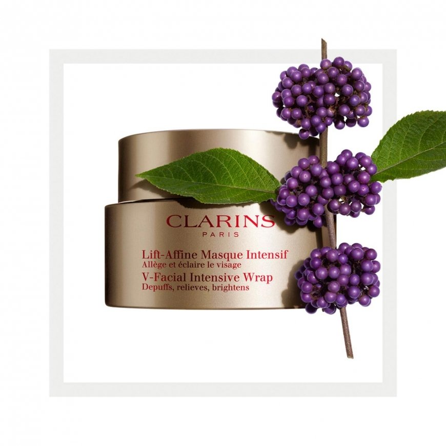 Clarins V-Facial Intensive Wrap Маска с эффектом лифтинга Женский 75 ml Кремовый – 4