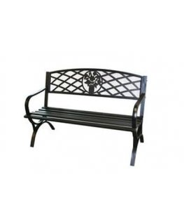 Metal bench 127x60x85cm