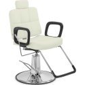 Hairdressing chair with head and footrest Physa KESWICK - beige