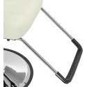 Hairdressing chair with head and footrest Physa KESWICK - beige