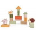 Dėlionė Viga Toys VIGA PolarB medinės kaladėlės Montessori kaladėlės Gyvūnai 50 vnt.