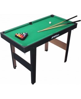 stalas DO W GRY W BILARDA JUODA 121x61x79CM ENERO PRO