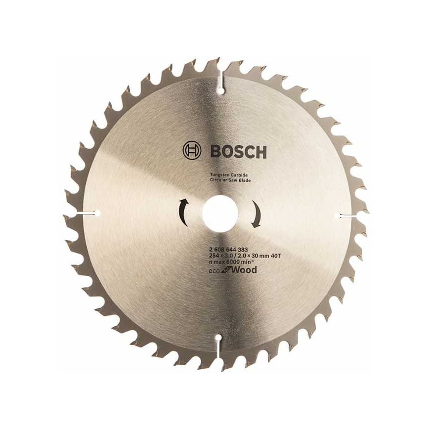 Pjovimo diskas Bosch Eco for Wood 2608644383 254x30 mm Z40 – 3