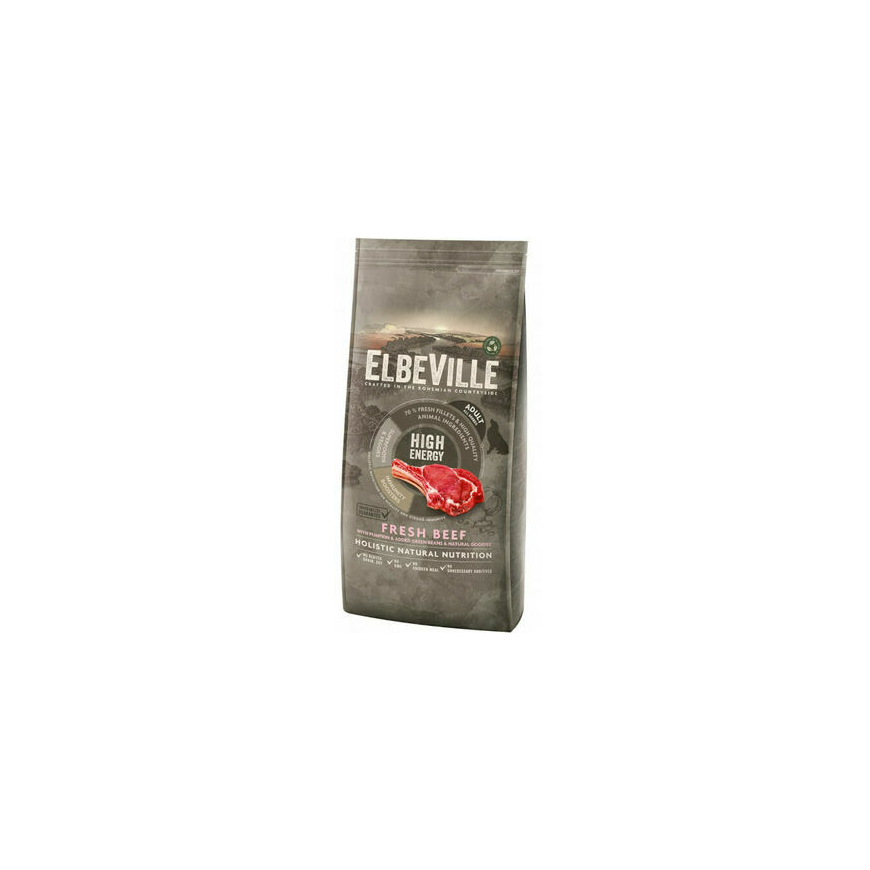 Dry food for dogs - ELBEVILLE Adult All Breeds Fresh Beef High E