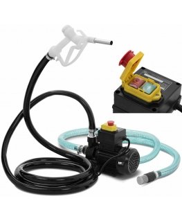 MSW Elektrinis dyzelinio kuro dozatoriaus siurblys SET IP55 230 V 370 W 40 l/min
