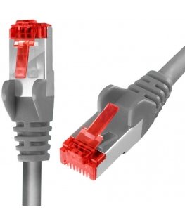 Spacetronik Cable RJ45 CAT 6 S/FTP AWG27 LSZH gray 20m