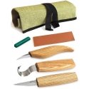 Carving set BeaverCraft S17 5 pcs. for carving spoons and other wood products Carving set BeaverCraft S17 5 pcs. for carving spoons and other wood products