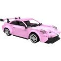 Klocki Konstrukcyjne CaDA Auto Sportowe pink samochod Wyścigowy Legand Sports Cars RS Wyścigówka 280 parts RC Dual Mode