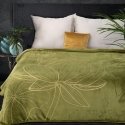 Eurofirany Blanket / LILI / 4 150X200 OLIVE + GOLD Eurofirany Blanket / LILI / 4 150X200 OLIVE + GOLD