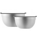 Rinkinys misek kuchennych Minestrone 4-elementowy juoda AMBITION Rinkinys misek kuchennych Minestrone 4-elementowy juoda AMBITION