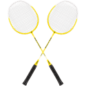 Badminton set with net, REBEL ACTIVE
