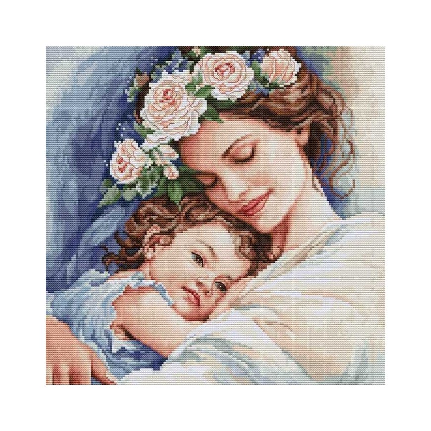 luca S Siuvinėjimas kryželiu "Amžina meilė" 25x25cm SBU5052