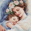 luca S Cross stitch "Eternal love" 25x25cm SBU5052