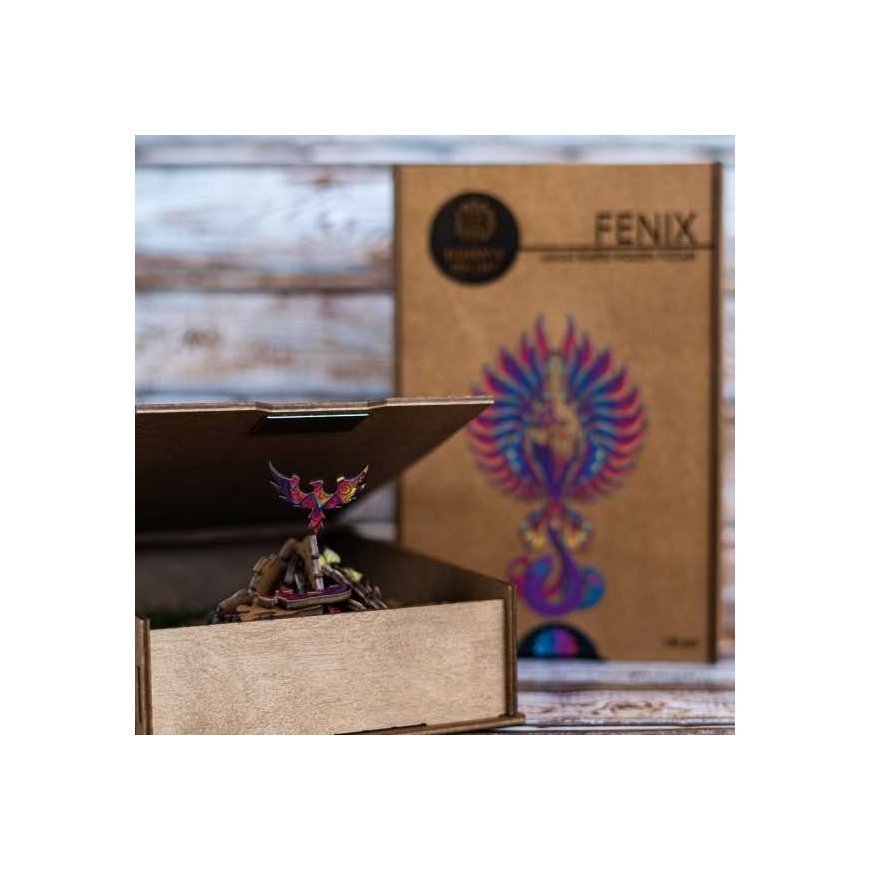 Fantasy Puzzles Fenix Wooden Puzzle L Size (240 pieces) – 5