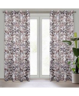 Eurofirany Euro curtains ZAS/HANA/B+BR 140X250 TRANSFER