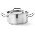 Pot niski Profi Line with lid 7.5 l dia. 280 x 120 h - Hendi 830505 Pot niski Profi Line with lid 7.5 l dia. 280 x 120 h - Hendi 830505