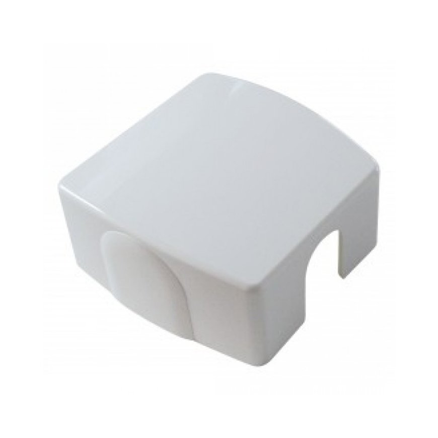 Finishing plastic cover HERZ VUA-40, White – 2