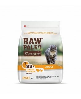 RAW PALEO Adult Cat Sterilised Game - wet cat food - 100 g