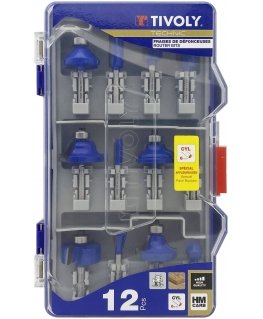 Tivoly V-groove cutter 12.7 mm, 90°, 8mm shank